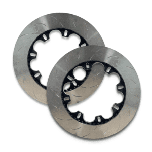 330MM x 28MM x 8 BOLT x 50MM Pad x 8″ PCD - FLOATING STYLE GROOVED BRAKE DISC -PAIR