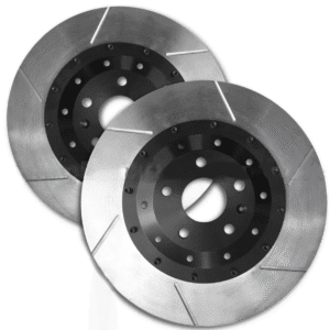 SEAT LEON CUPRA SUB8 FRONT FLOATING 2-PIECE BRAKE DISCS CONVERSION - 370MM X 32MM