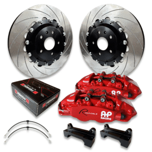 VW Golf MK7 / Audi S3 362mm 4 Pot AP Racing Floating Front Brake Kit - Red / Black