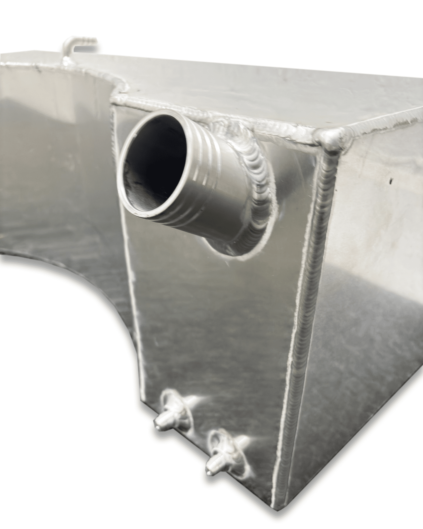12 Gallon Ford Escort Mk1/2 Baffled Aluminium Fuel Tank With An6 Fittings & Available With Base