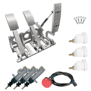 Universal Hydraulic Pedal Box Kit With Drive By Wire Throttle - Premier-Pro Light 3-Pedal [KIT A]