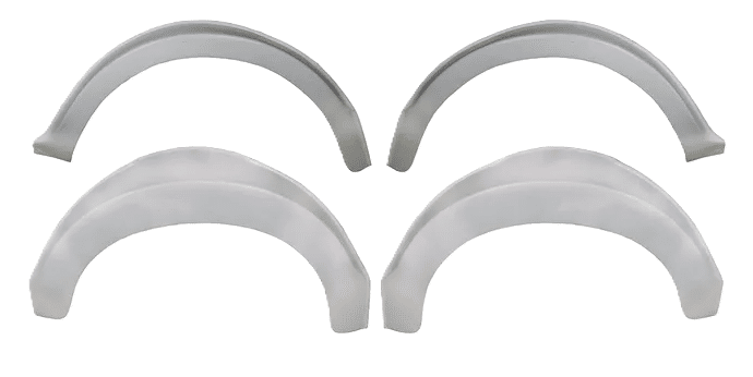 Ford Escort Mk1 Fibreglass Bubble Wheel Arch Kit GRP - Full Kit