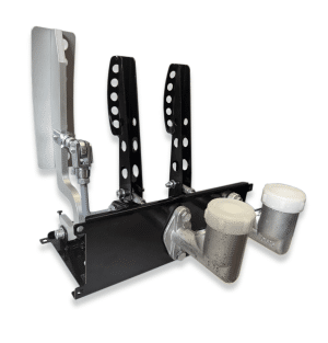 Universal Pedal Box Hydraulic Floor Mounted Pedal Box - None Brake Bias With Integral Cylinders
